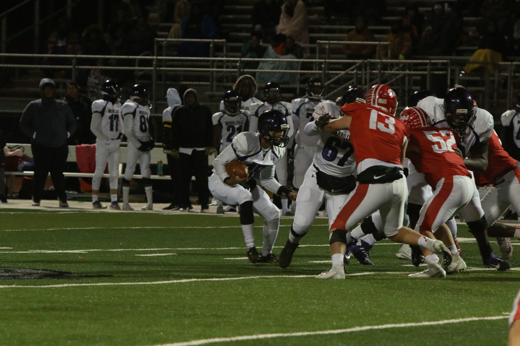 Gallery: Football Sectional - Merrillville at Crown Point